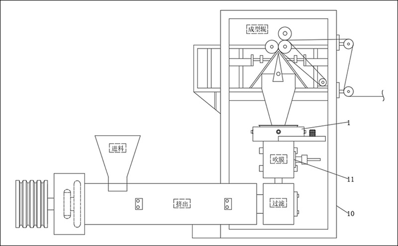 吹膜机工作原理图